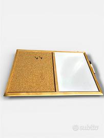 Bacheca sughero e legno