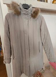 cappotto donna  con cappuccio staccabile
