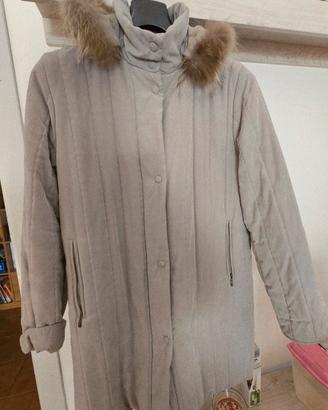cappotto donna  con cappuccio staccabile