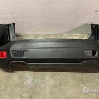 Paraurti posteriore jeep renegade con sensori nero