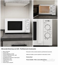 Microonde Smartway con Grill