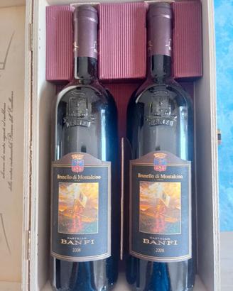 Box n°2 BRUNELLO DI MONTALCINO "BANFI" 2008 cl 750