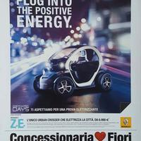 253 - DEPLIANT - RENAULT TWIZY - IN ITALIANO