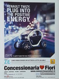 253 - DEPLIANT - RENAULT TWIZY - IN ITALIANO