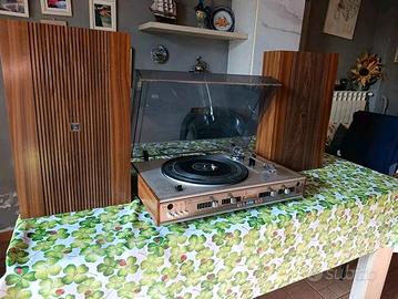 Giradischi Europhon 220 + dischi Vinili