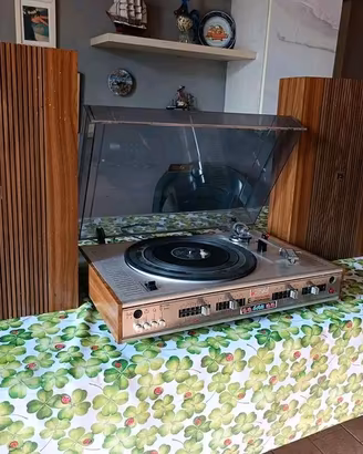 Giradischi Europhon 220 + dischi Vinili