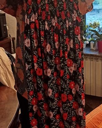 vestito cotone fiori