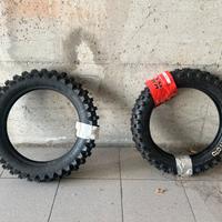 Coppia di ruote da motocross