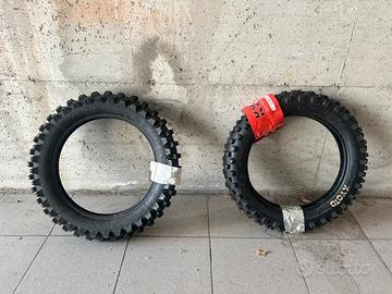 Coppia di ruote da motocross