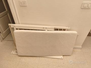 Lettino Ikea sundvik 60x120 + materasso