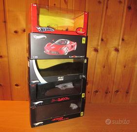 Hot Wheels 5 scatole 1-18 FERRARI, SuperAmerica,