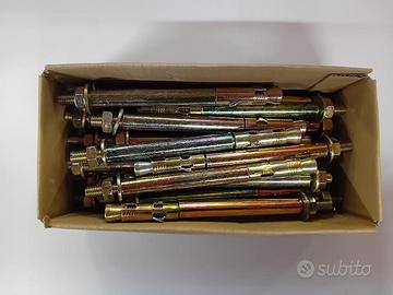 N 25 Tasselli  in acciaio al carbonio M8 = 14 Ø