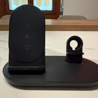 Stazione di ricarica wireless 3 in 1 per