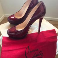 Christian Louboutin BIANCA 140mm Metal Patent CALF