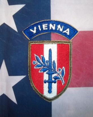 WW2 Us Army Patches Vienna occupation troops