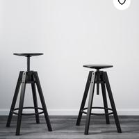 Sgabello bar 2 pezzi