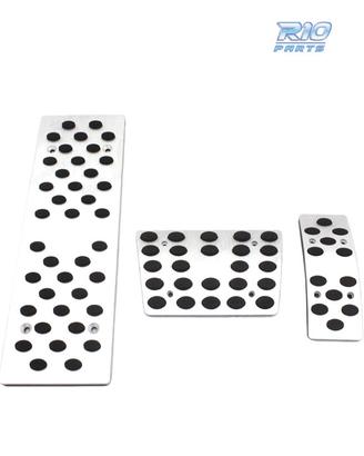 PEDALI PER AUDI S-LINE IN ALLUMINIO LUCIDATO AUTOM