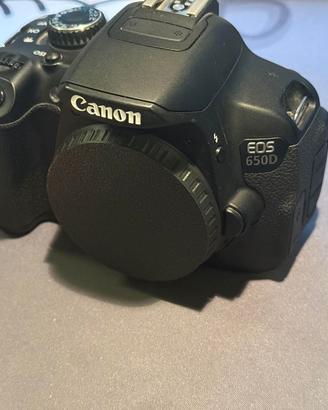 canon 650d + 18-55mm