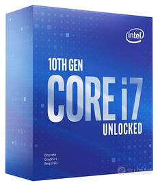 Intel i7 10700Kf processore