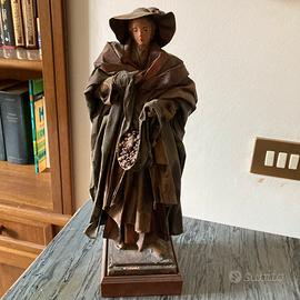 Statua carta pesta secolo XIX