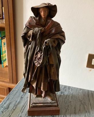 Statua carta pesta secolo XIX