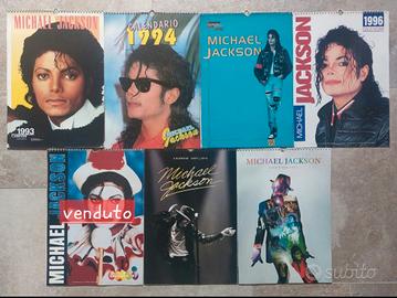 6 calendari da muro di Michael Jackson