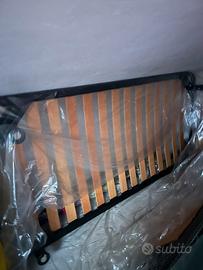 RETE SINGOLA E TESTATA IN TESSUTO