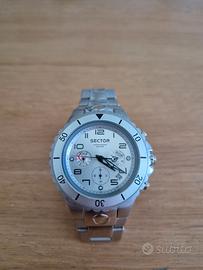 Orologio Sector 175 Chronograph - Acciaio e Silver