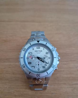 Orologio Sector 175 Chronograph - Acciaio e Silver