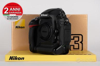 Nikon D3 2 ANNI DI GARANZIA