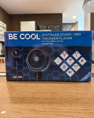 Ventilatore BE COOL digitale 50W 3D – BC18STTIDC