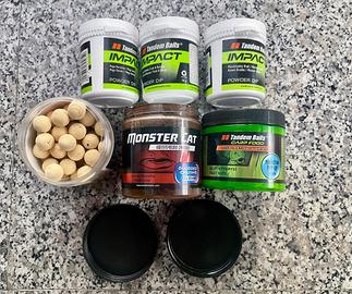 Pesca Boiies  Pop Up + Catfish boilies + Dip Polve