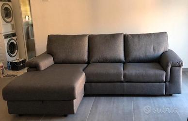 divano letto con vano contenitore