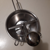 Passaverdura manuale acciaio inox