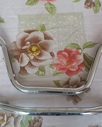 Manubri moto cromati