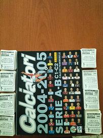 ALBUM CALCIATORI PANINI 2004-05 + SET. FIGURINE