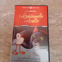 VHS la gabbianella e il gatto 