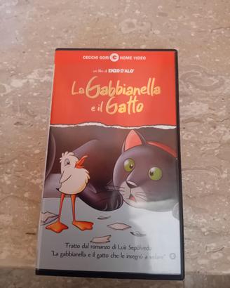 VHS la gabbianella e il gatto 