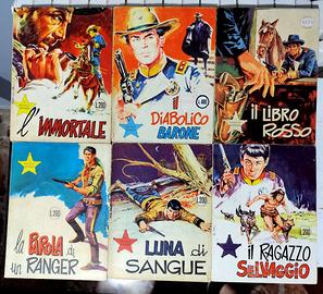 Piccolo Ranger 6 fumetti 92 93 94 95 97 98 Cow-boy