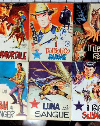 Piccolo Ranger 6 fumetti 92 93 94 95 97 98 Cow-boy