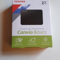 Hard disk esterno toshiba canvio basics 2tb