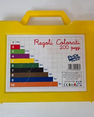 Regoli colorati per imparare 