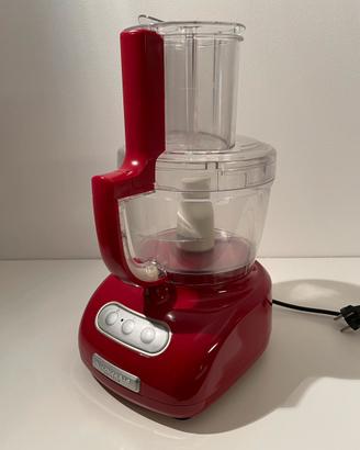 Robot da cucina KitchenAid rosso con accessori