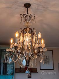 lampadario stile liberty 