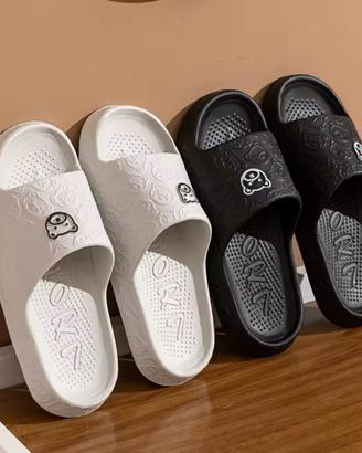 ciabatte da uomo/donna con stampa orsetto