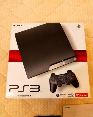 Scatola PlayStation 3 con istruzioni 