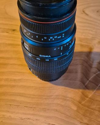 Zoom Sigma 70-330 per Canon