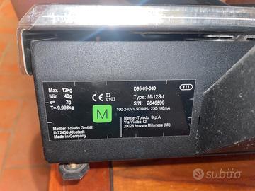 Bilancia professionale omologata