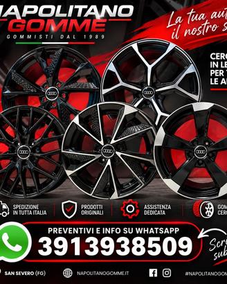 Cerchi Audi A3 A5 A4 A6 Q2 Q3 Q5 TT 18 pollici