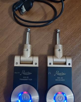 Sistema Wireless Chitarra/Basso Rowin WS20